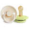 FRIGG Rope Latex 2-Pack Cream/Green Tea - Size 2