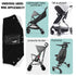 Nakazawa 360 Warmth Locking armrest Stroller Gloves Hand Muff,Perfect Stroller Accessory for Cold Weather, Wind