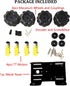 4WD Metal Smart Car Chassis - MC100 Remote Control Robot Platform Kit with 60mm Mecanum Wheel for Arduino/Raspberry Pi