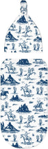 Osvbs Sets Western Cowboy Cactus Baby Stuff Newborn Baby Swaddle Blanket Wrap Blanket Soft with Beanie Hat Gifts