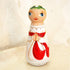 30 PCS 3.5 Inch Wooden Peg Dolls, Unfinished Wood Angel Girl Shape Figures for DIY Craft, Wedding, Cake Toppers