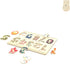 Puzzles for Toddlers 2-4, Wooden Peg Puzzle for Preschool Kids, Number Learning Baby Board Toys, 1 2 3 Shape Knob Puzzle