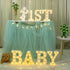 JUICYRAUL 4 Warm White BABY Marquee Light Up Letters, Large BABY Led Light Sign, Perfect for Baby Shower Birthday Home