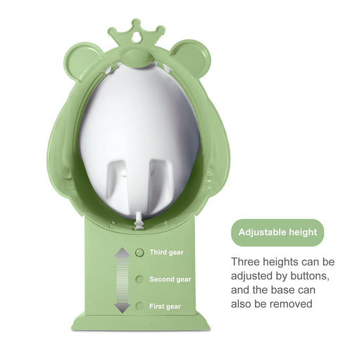 FIABC Potty Training Urinal Boy Urinal Kids Toddler Pee Trainer Bathroom Funny Baby Training PottiesGreen