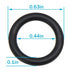 O-Ring GI Joe 3-3/4" Compatible with Action Waist Bands - Professor Foam, Pack of 50 pcs