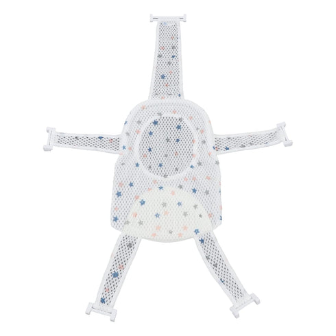 Universal Baby Bath Seat Support Net, Bathtub Shower Mesh for Newborns 0-18 Months (Star)