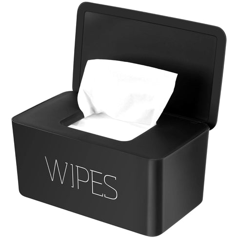 NOVWANG Wipes Dispenser, Large Capacity Baby Wipe Holder(8.3L 4.9W 3.9H Inches) Refillable