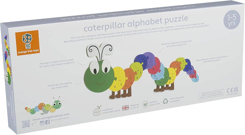 Orange Tree Toys Caterpillar Alphabet Puzzle