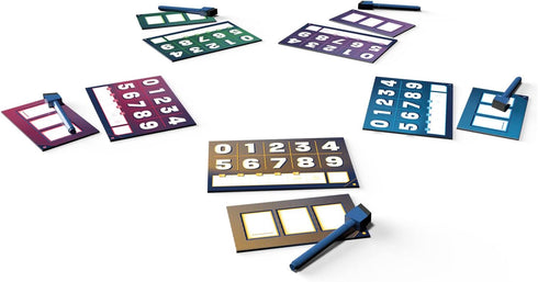 The Number Party Game - Fun Risk Taking Strategy Board Game for Family Game Night, Ages 8+, 3-5 Players