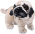 Lifelike Pug Dog Stuffed Animal Animated Plush Puppy Toy Doll Super Realistic Dogs Act Like Real Excellent Gifts for Kids Birthday Party Dog Collection 9 Inches (Pug)