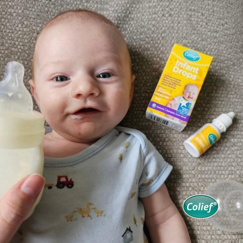 Colief Infant Digestive Aid - Gas Drops for Babies, Natural & Safe Infant Gas Relief, 90 Servings, 0.5 Fl Oz