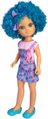 Nancy Curly Power Fashion Doll, 16" Doll with Blue Hair