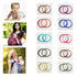 Aluminium Baby Sling Rings, 3" Large Size, Silver Color, 1 Pair for Baby Carriers & Slings