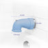 Ubbi Bath Spout Safety Guard, Soft Silicone Cover for Baby Bath Time, Must-Have Accessory, Large, Cloudy Blue