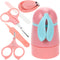 Nail Care with Cute Case Grooming Kit Including Nail Clippers Scissors Nail