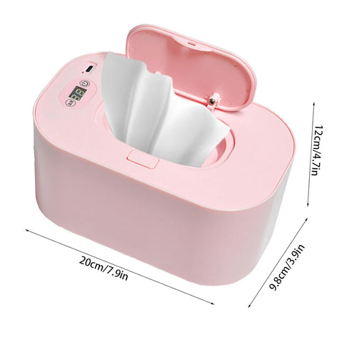 Generic 80pcs 45 (2) Baby Wipe Warmer, Baby Wipe Warmer Dispenser Holding Wipes Constant and Quick Heating