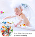 24-Pack Sea Ocean Animal Figures - Realistic Plastic Pool Party Toys Set for Children's Educational Gifts