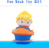 Anime Figure Merch Unsinkable Ship Model Boat in a Bottle BoxNon Sinking Acrylic Cruise Ship Fluid Drift Bottle Desk