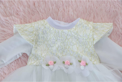 Reborn Baby Dolls Clothes, 20 Inch Outfit Accessories, 5pcs Princess Dress Set for 17-23 Inch Newborn Dolls