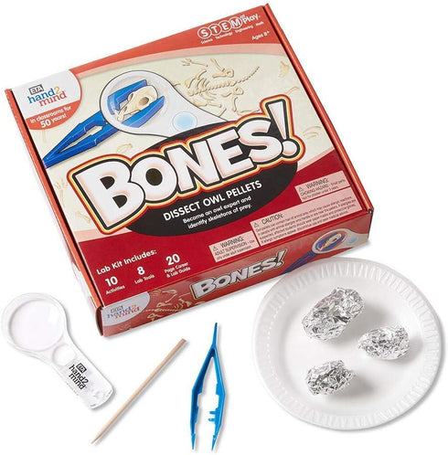 hand2mind 8-12, 10 Animal Science Kit for Kids Kids Science Kit with Fact-Filled Guide, Learn About Animal Biology