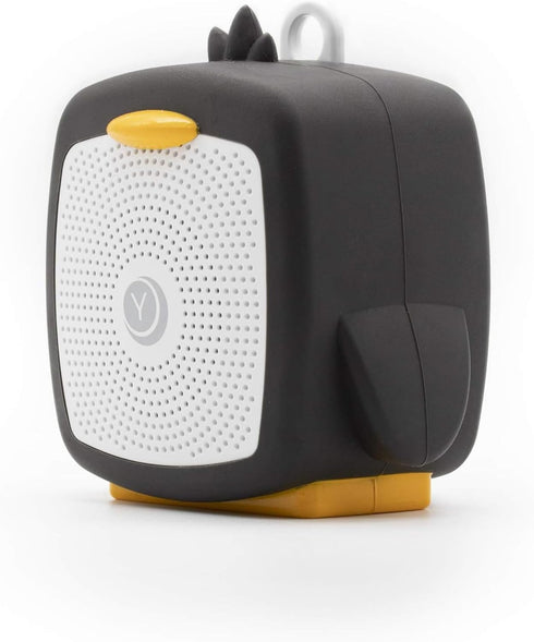 Yogasleep Pocket Baby Soother Penguin - White Noise Machine with 6 Soothing Sounds & Timer for Better Sleep