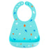 Bumkins Bibs, Silicone Pocket for Babies, Baby Bib for Girl or Boy,