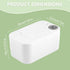 Wedhapy 55-65C Baby Wipes Warmer, Nightlight USB Wipe Warmer for Babies, Adjustable Portable Baby Wipes Dispenser
