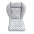 High Chair Cushion, Soft and Comfortable Baby High Chair Pad/Seat Cushion, Light and Breathable (Gray Background Stars