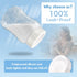 MaiTianna 4pcs Wide Bottle Caps Compatible for Wide-Neck Natural Flow Dr Brown Bottles,BPA Free Travel and Storage Baby