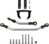 INJORA Aluminum Lay Down Servo Mount with Stainless Steel Steering Links Set for TRX4M Stock Length Axles 1/18 RC Crawler