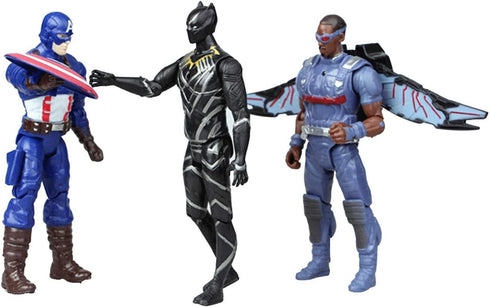 POIUYT Super Hero Series Exclusive Figure Set - 10 Collectible 6.7-Inch Action Figures