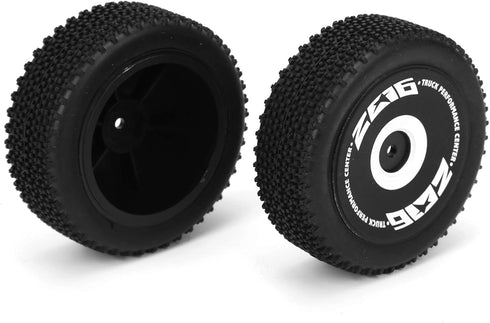 VGEBY RC Rear Tire, 2PCS High Wear Resistance High Grip RC Rear Tires Rubber Fit for W L Toys 1/12 Remote Control Car Model Car Model Accessory