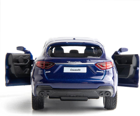1:36 Scale Diecasting Alloy Car Model Maserati Levante, Pull Back Toy Car for Toddlers, Blue