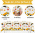FIGEPO Set Construction Party Supplies Dump Truck Party Decorations Kits arch kit Garland, Construction