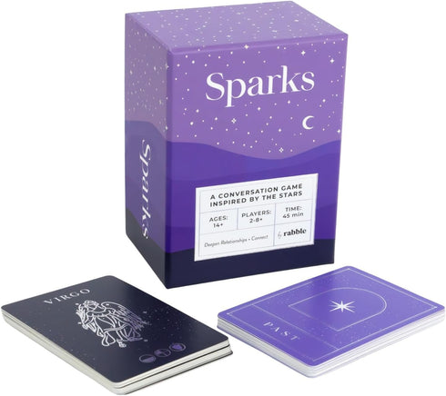 Rabble Sparks - A Conversation Game Inspired by The Stars 2-8 Players,