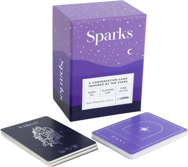 Rabble Sparks - A Conversation Game Inspired by The Stars 2-8 Players,