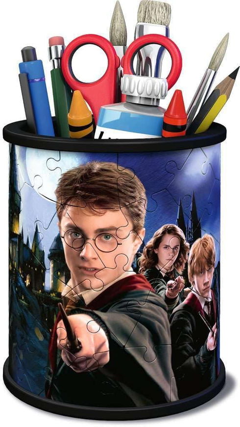 Ravensburger Harry Potter Pencil Cup 3D Puzzle for Kids - Every Piece is Unique, Perfectly Fits Together
