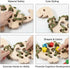 Eray Wooden Lacing Toys for Kids DIY Toy Plane Activities Car Travel Toy Montessori Educational Learning Threading Toys