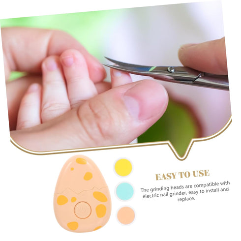 Trimmer Mikinona Electric Nail for Safe and Portable Nail Grinding and Easy Use for Parents