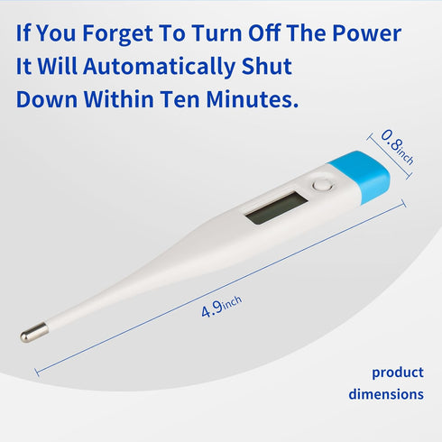 Intelligent Digital Thermometer,LCD Display Screen,Fast Measurement,Suitable for Children and Adults,Easy to Maintain