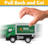 Liberty Imports 6 Pack Pullback City Builder Toy Vehicles – Dump Truck, Cement Mixer, Garbage Truck & More