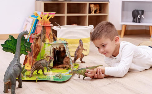PAPO Stygimoloch Realistic Figurine - Hand Painted, Highly Detailed, Durable Educational Toy for Ages 3+, Collectable