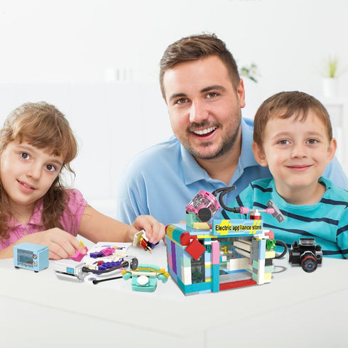 WODMAZ 24PCS Electric Appliances Building Blocks, Party Favors for Kids, Easter Basket Stuffers Toys