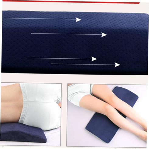 Comfortable Pregnancy Lumbar Support Pillow - Memory Foam Waist Cushion