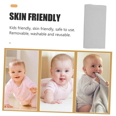 Removable Cotton Mattress Cover for Changing Pads - Washable & Elastic