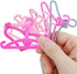 BJDBUS 80 Pcs Plastic Hangers - Accessories for 11.5 inch Doll Clothes, Gown Dress Outfit