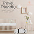 Pack 38" 26" Babylicious Waterproof and Play Mattress Pad - x | Roll Up Style - Breathable Soft Memory Foam - Portable