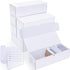 Trading-Card Storage Box, 8-Pack 700 Count Corrugated Cardboard with Dividers & Labels for TCG/Magic Storage