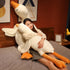 Srutirbo Plush-63 (63 Giant White Goose in Soft Furry Swan Stuffed Animal Pillow,Huge Goose Plush Hugging Pillow Gifts
