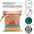 JHFDTY Summer Sunset Wet Bag for Swimsuit Pool Travel Baby Cloth Diapers Dirty Yoga Gym Clothes Beach Bags Gifts